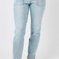 Judy Blue - High Waist Vintage Double Cuff Jogger
