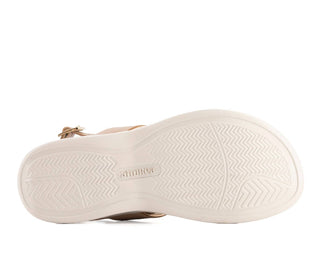 Andrea - Sandália feminina com fivela tipo slingback