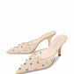 Loeffler Randall - Paloma Mesh Mid-Heel Closed Toe Mule
