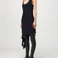Courreges - Knot Tech Crepe Dress
