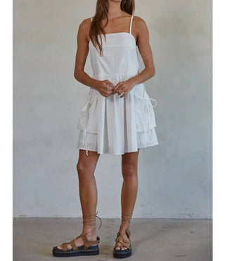 By Together - Square Neck Pocket Mini Dress