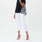 Joseph Ribkoff - Geometric Print Short Sleeve Hi-low Top