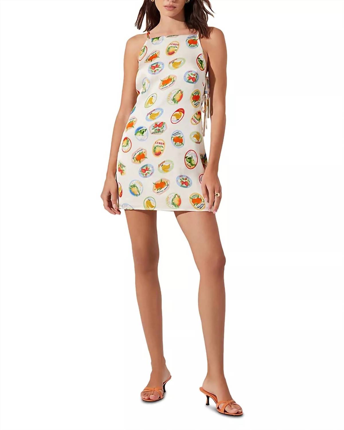Astr - Samira Tie Side Mini Dress