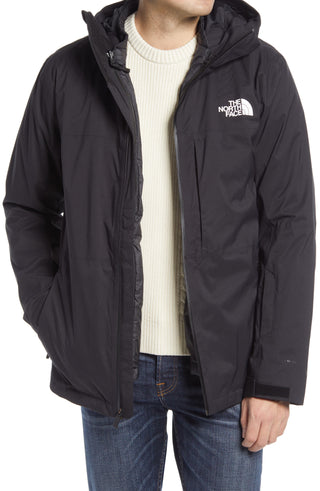 Men's Black Thermoball Eco Triclimate Water Resistant Jacket