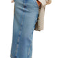 Free People - Francisco Denim Maxi Skirt