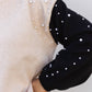 Bibi - A Pearly Affair Pearl Beaded Color Block Sweater