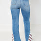 Judy Blue - High Waist Americana Flag Print Flare Jean