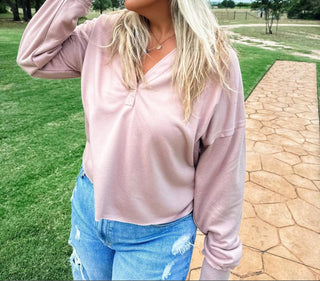 Blakely - Rowan Raw Hem Hoodie