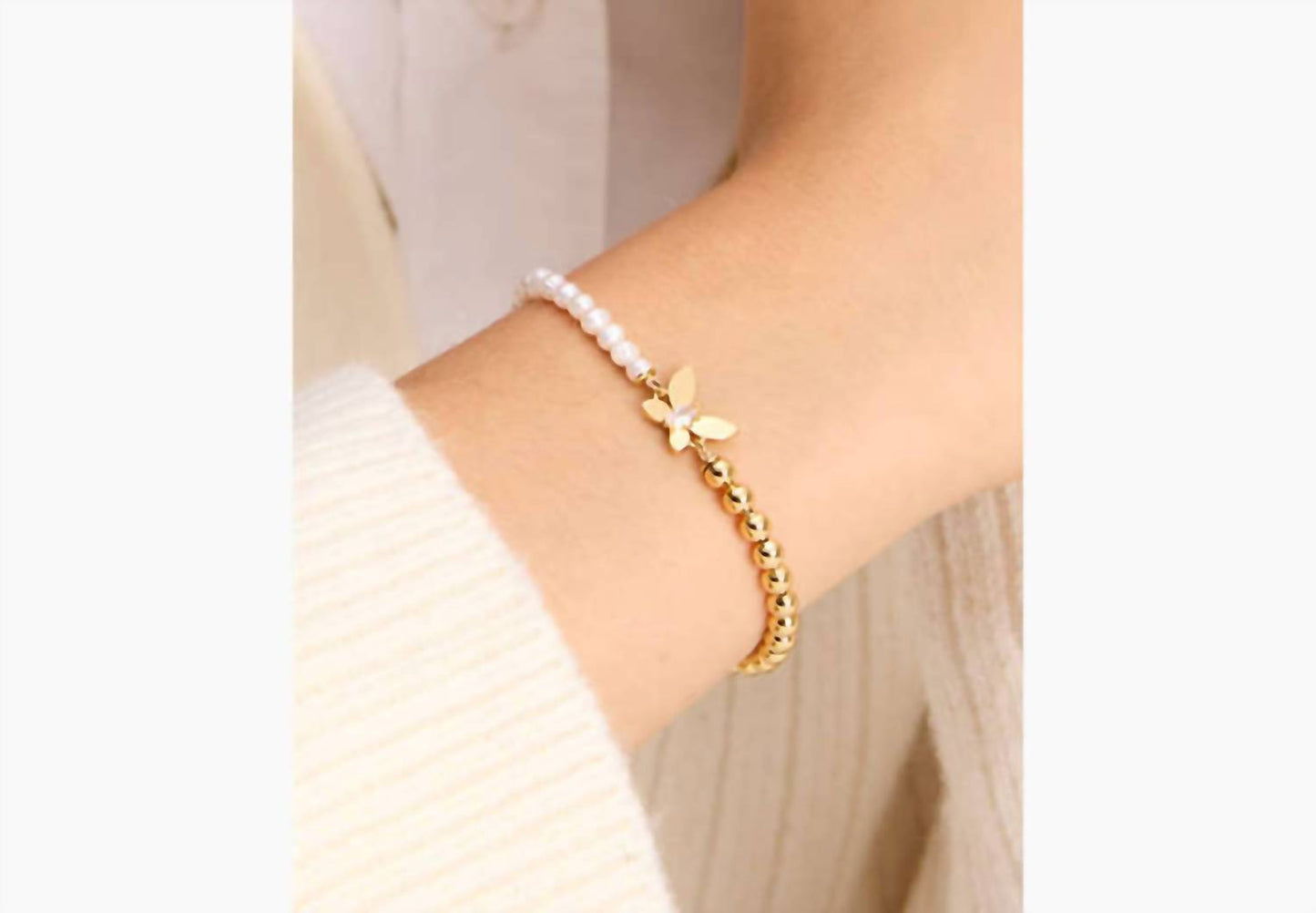 Kate Spade - Women's Social Butterfly Bead Bracelet