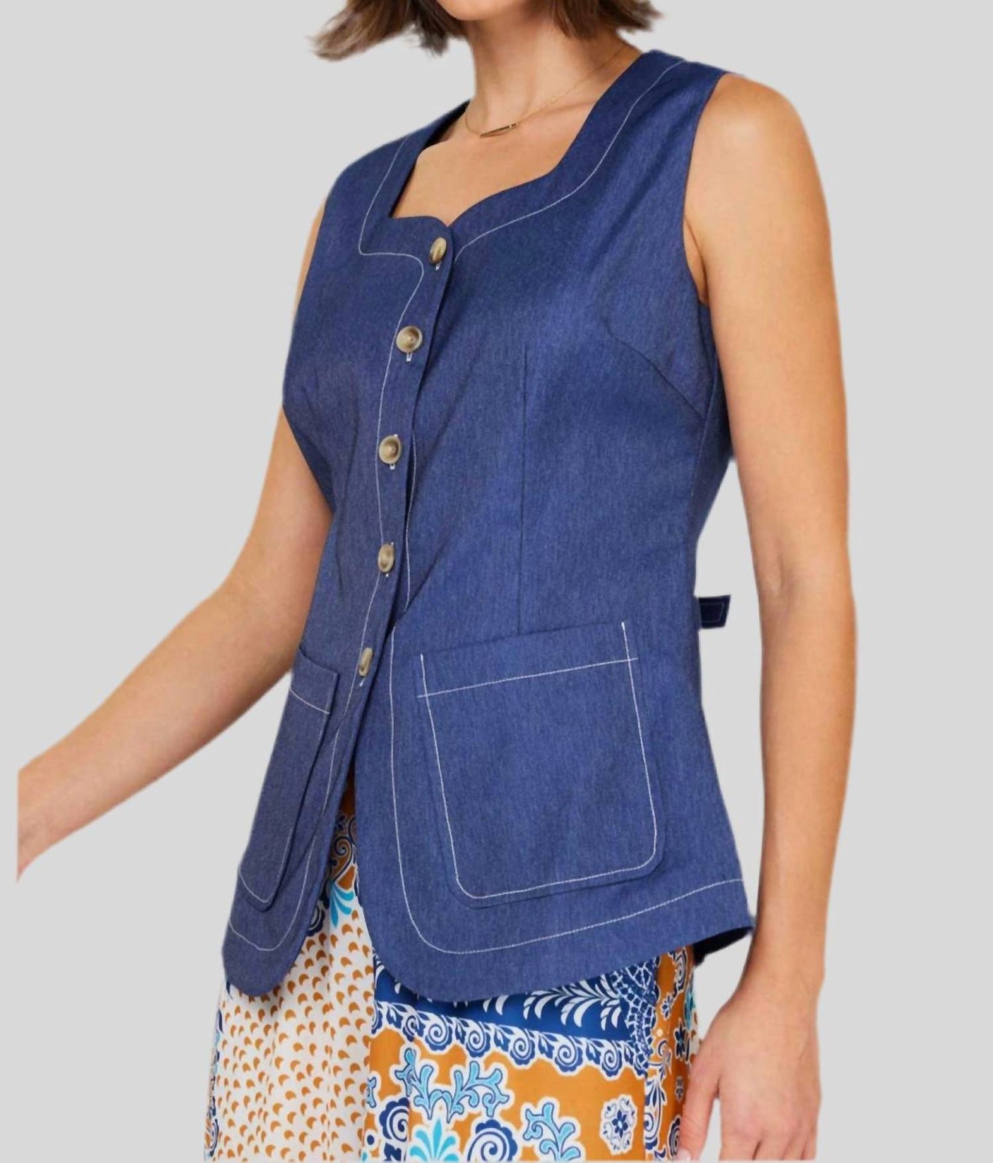 Current Air - Denim Vest