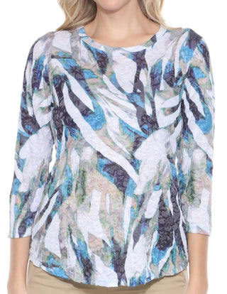 Carine - Round Neck Top