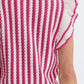 Entro - Striped Knit Top