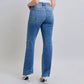 Judy Blue - Samantha Mid Rise V-front Straight Leg Jeans