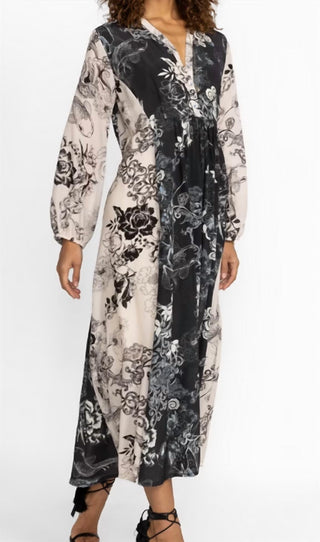 Johnny Was - Vestido de seda Olivia Madi