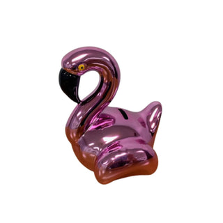 Creative Gifts International - Banco de cerâmica Flamingo