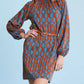 Tyler Boe - Pammie Mock Neck Mini Dress
