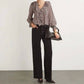 Dôen - Hardy Delphine Printed Ruffled Blouse