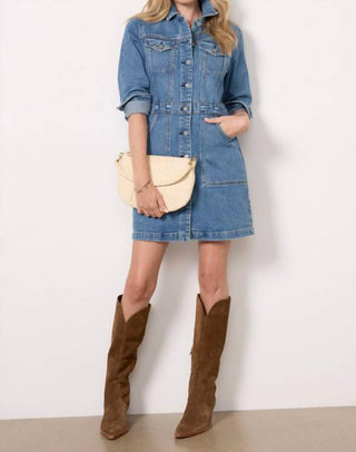 Faherty - Vestido Jeans Michelle