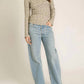 Project Social T - Sanna Boat Neck Rib Long Sleeve Top