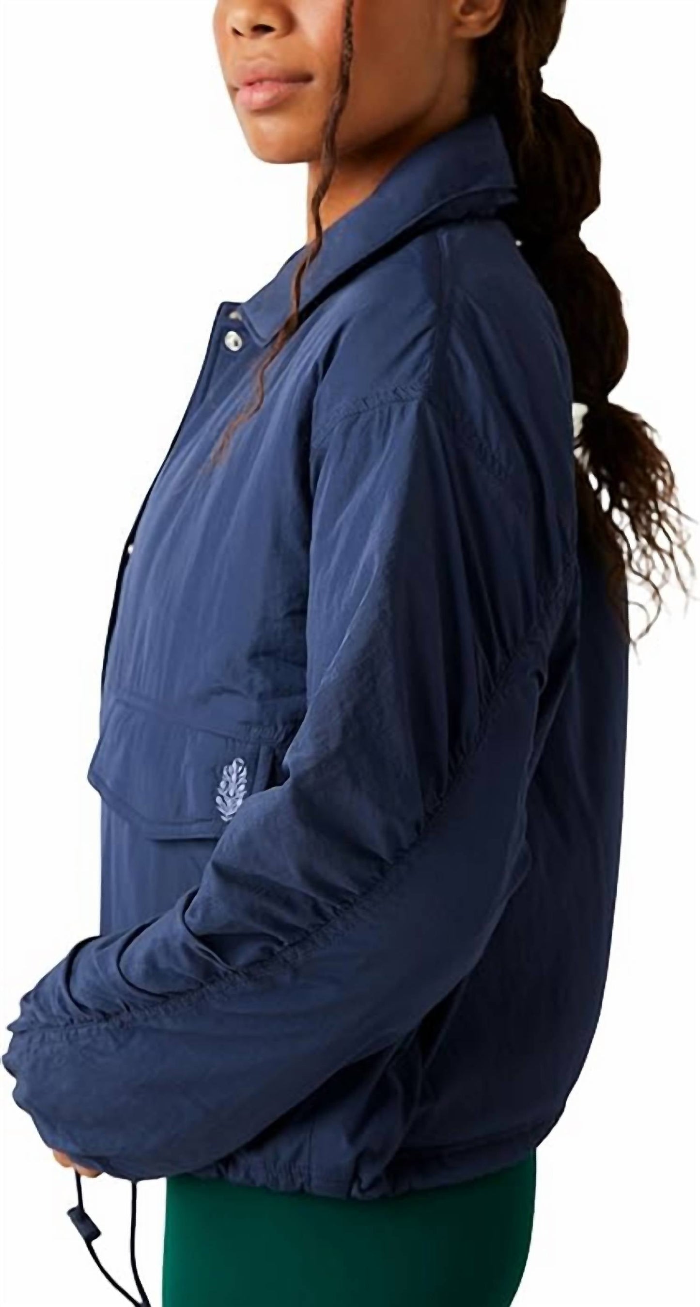 Free People - Off The Bleachers Coaches Jacket