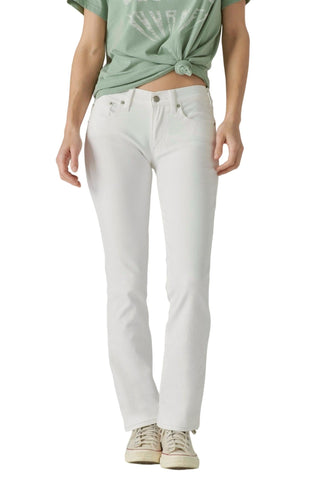 Lucky Brand - Calça Jeans Sweet Straight de Cintura Média