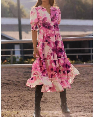 Johnny Was - VESTIDO COMPRIMENTO DAPHNE TEA
