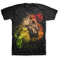 Bob Marley - Men's Guitar Smoke Short Sleeve T-shirt