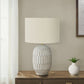 Table Lamp, Lighting, Transitional - Cream
