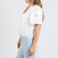 Nation Ltd - Women's Rosalyn Tie Front Top