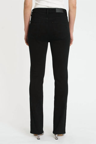 Pistola - Teagan Jeans reto com cintura alta e ventilação