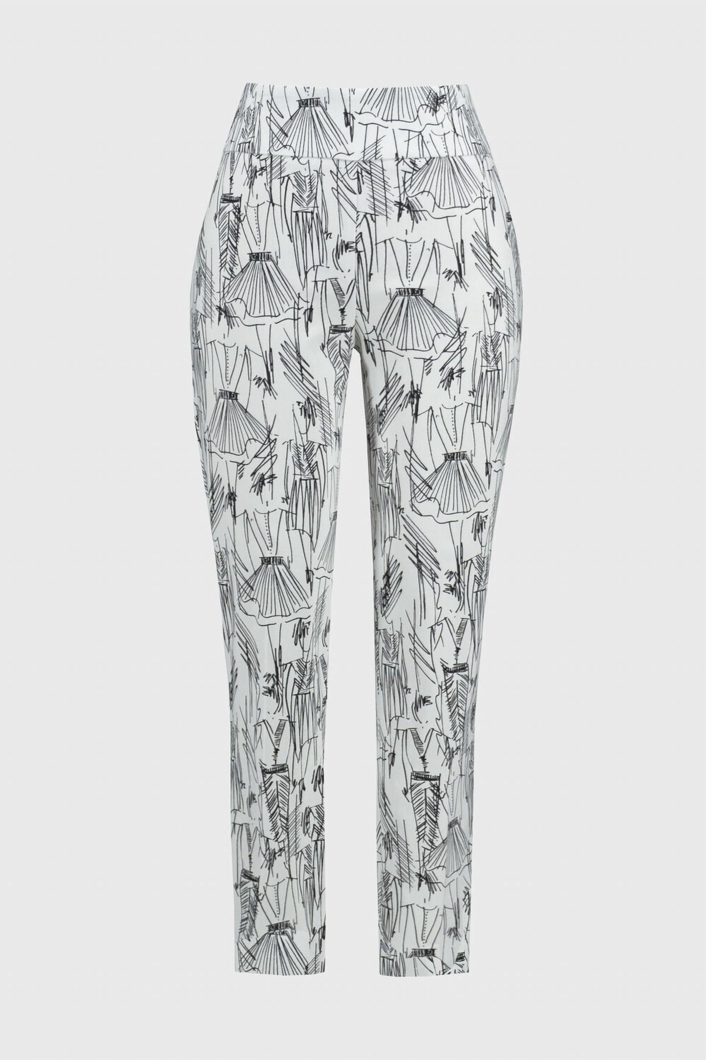 Joseph Ribkoff - Slim Ankle-length Trousers