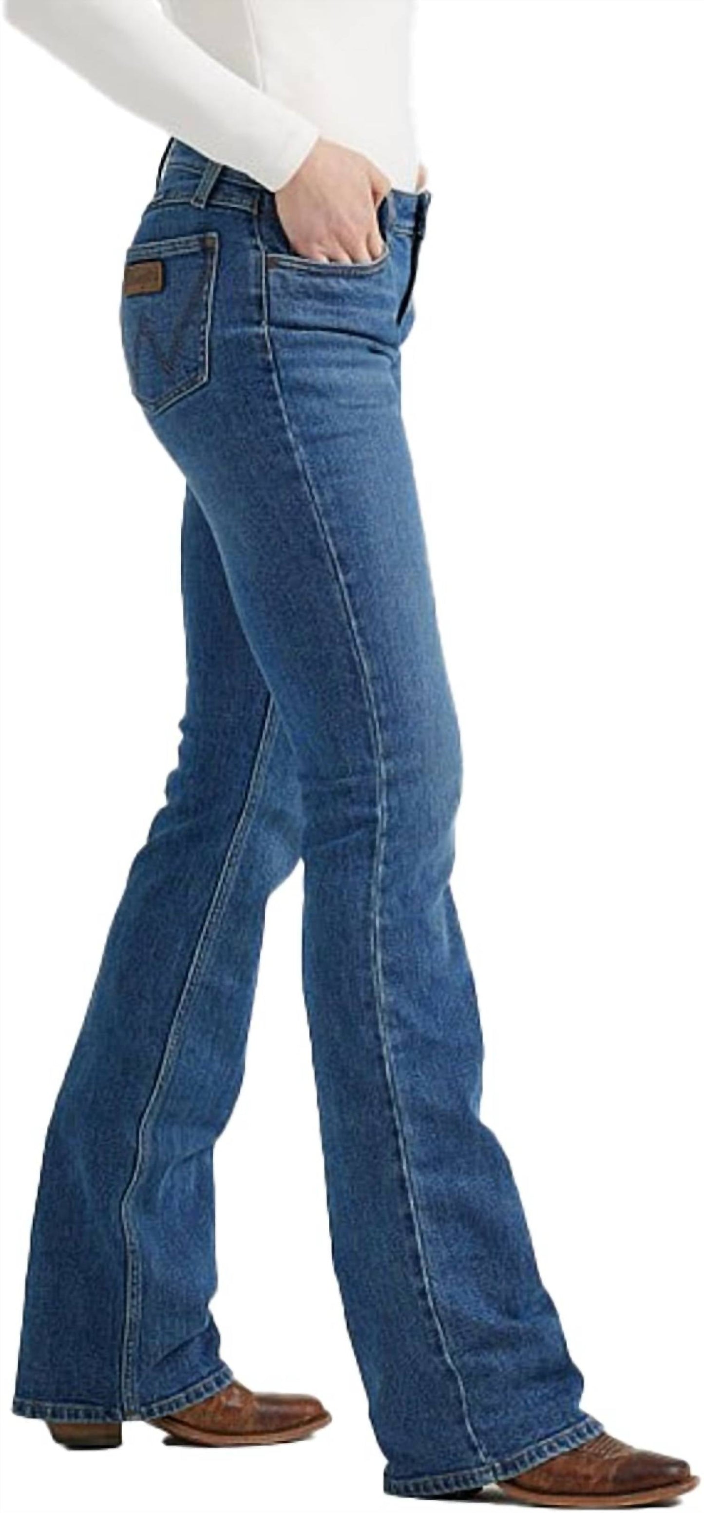 Wrangler - Mid Rise Boot Cut Jean