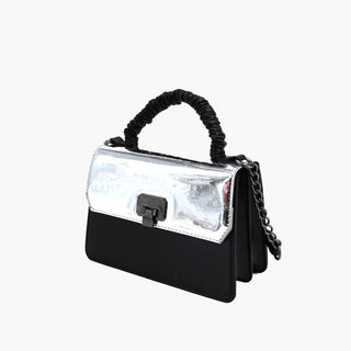 Like Dreams - Bolsa transversal vegana metálica Blaze feminina