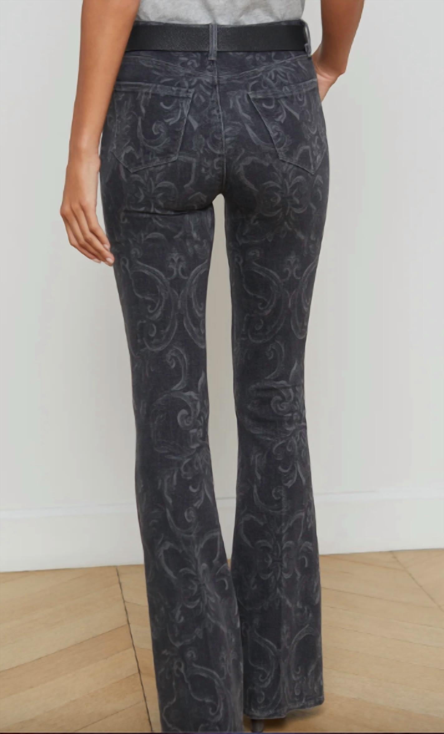 L'Agence - Marty High Rise Flare Jean