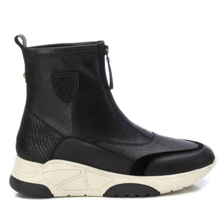 Xti - Botas casuais femininas de couro Carmela