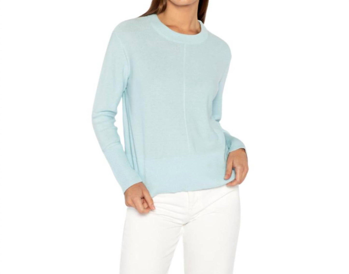 Kinross - Rib Trim Crew Sweater