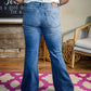 Judy Blue - MR Tummy Control Vintage Wash & Back Shield Pkts Flare