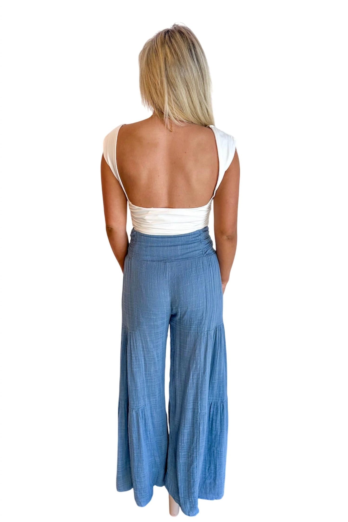 Free People - Good Day Wide Leg Pant