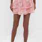Bell By Alicia Bell - Pleated Smocked Mini Skirt