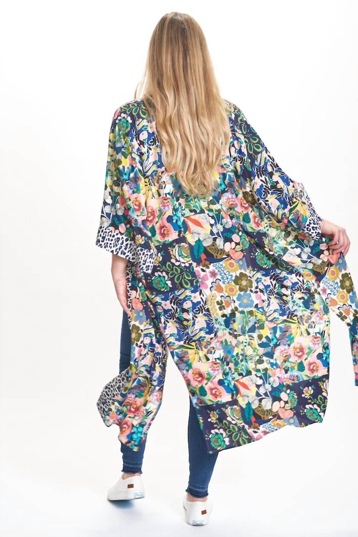 Johnny Was - Layla Leopard FLoral Kimono