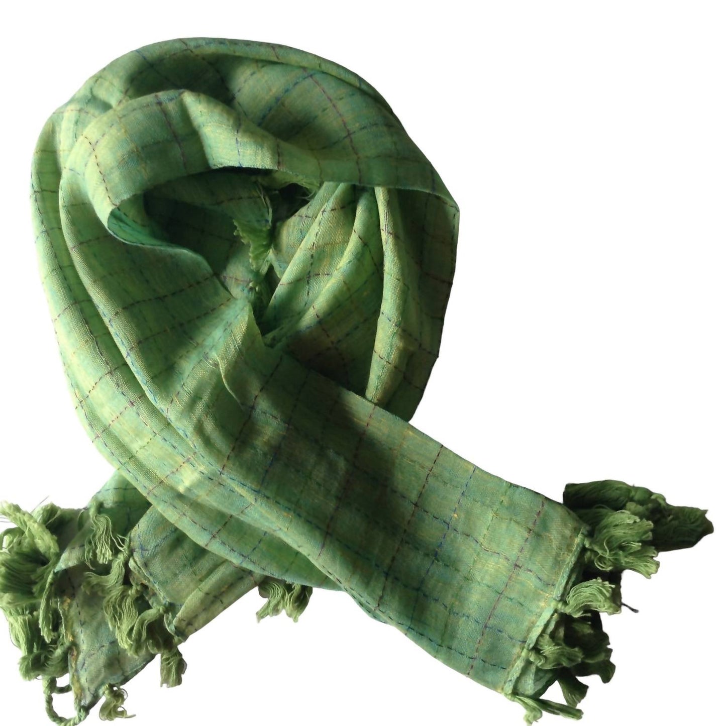 The Gray Crab - Women's Checks Cotton Scarf