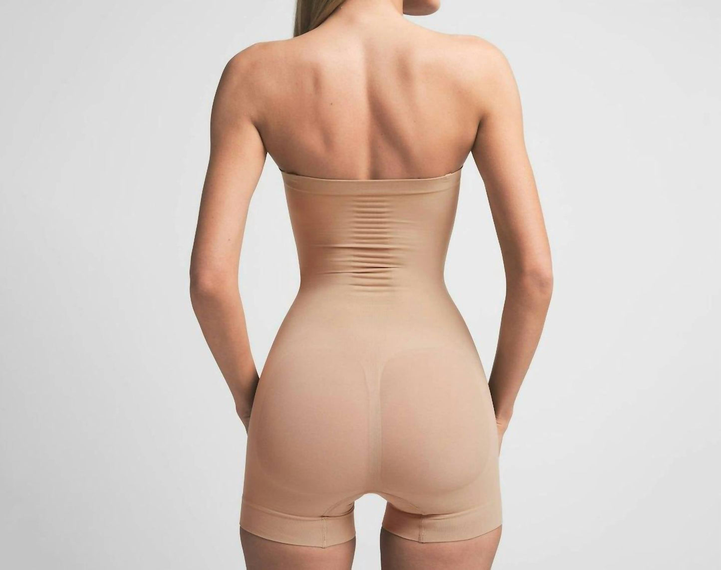 Skims - Seamless Sculpt Strapless Shortie Bodysuit