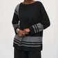Joseph Ribkoff - Jacquard Sweater Knit Boxy Top