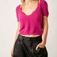 Free People - Keep Me Warm Crop Top Sweater