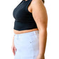 White Birch - Best Friends Cropped Tank Top