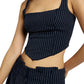 river-island-pinstripe-corset-crop-top-in-navy-size-4