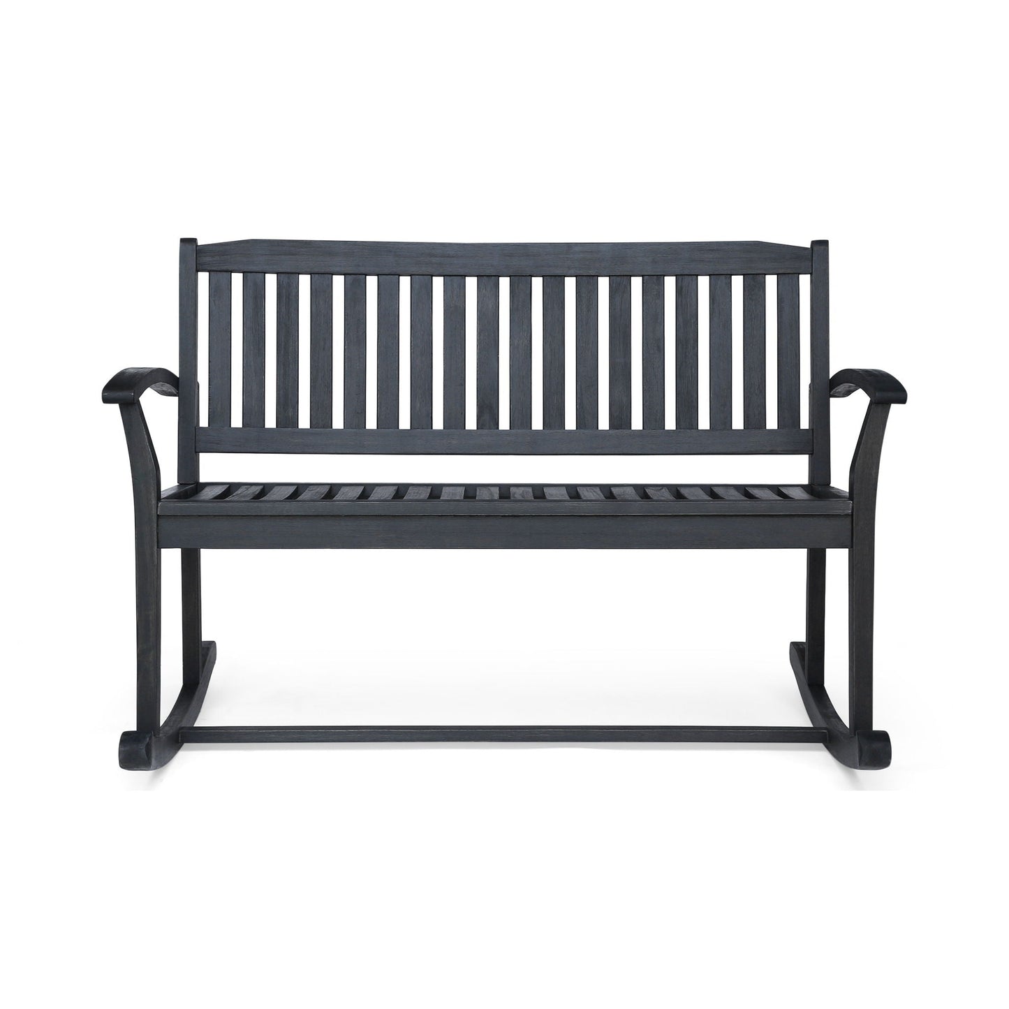 Baxter Rocking Loveseat - Dark Gray