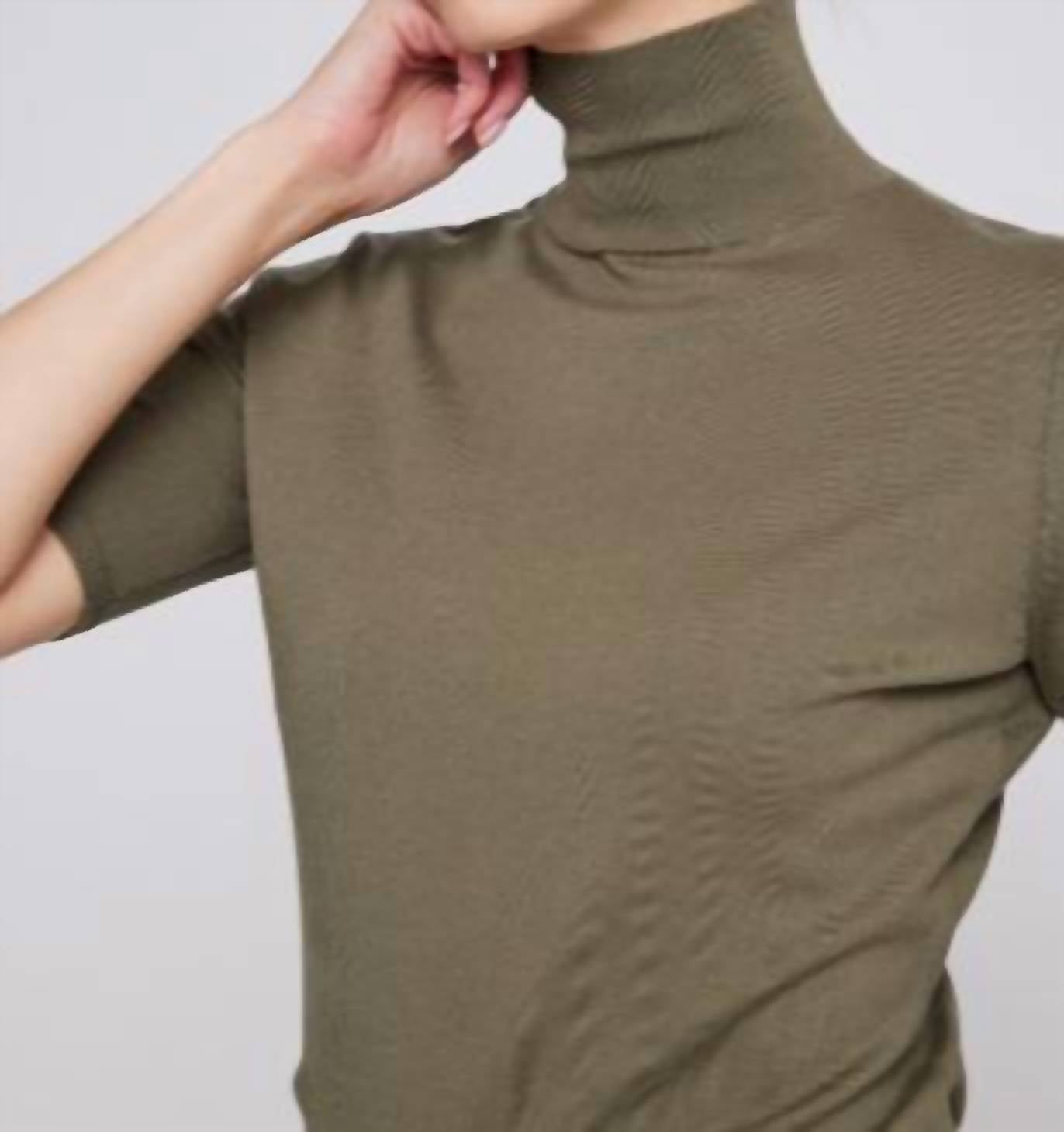 Amanda Maria - Viva Modal Turtleneck Top