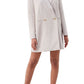 4th & Reckless Jolie Blazer Dress, Size Large in Grey at Nordstrom