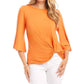 Karen Kane - Flare Sleeve Pick-Up Top